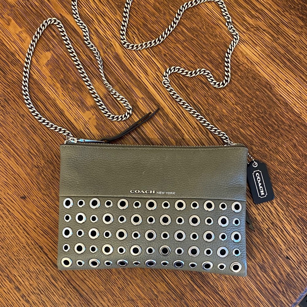 Coach Olive Green Crossbody Bag